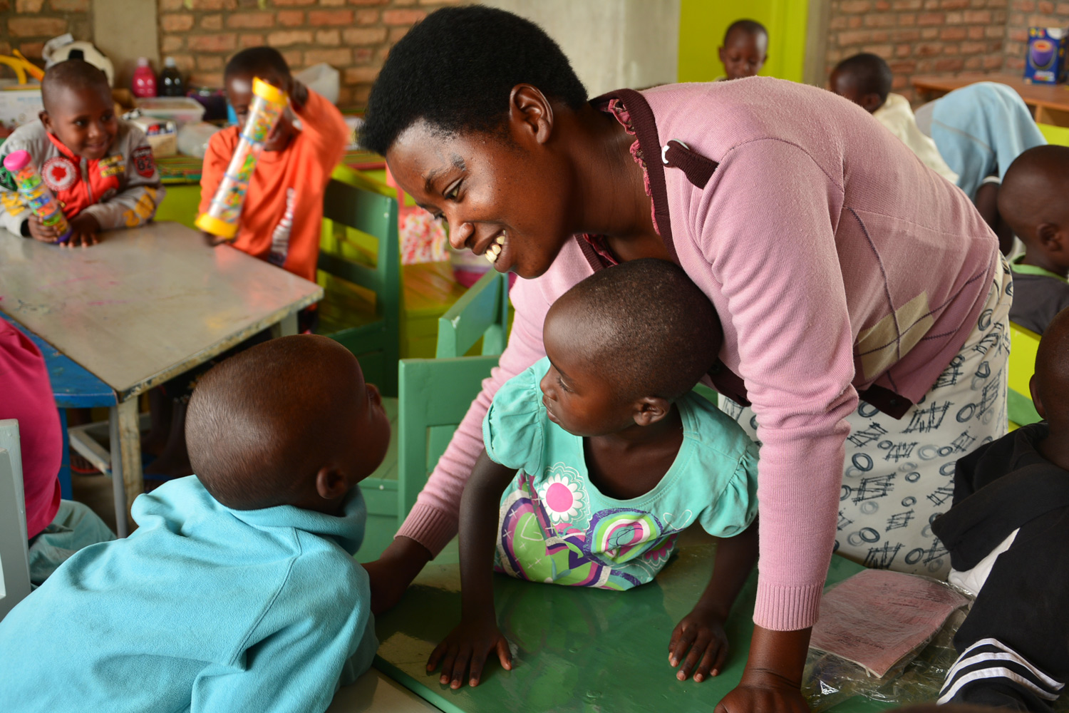Learning through play for young children in Rwanda real gifts with