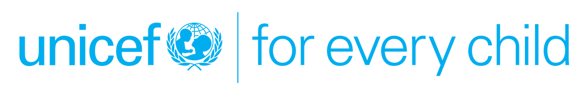 UNICEF logo with “for every child” tagline. 