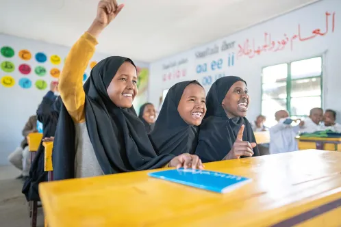 Students in classroom