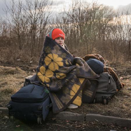 Child arrived in Romania